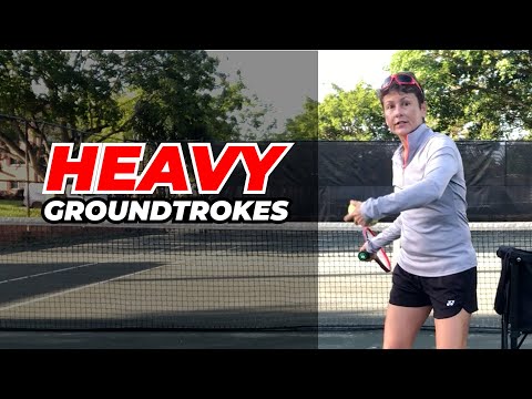 Anyone can hit HEAVY Groundstrokes
