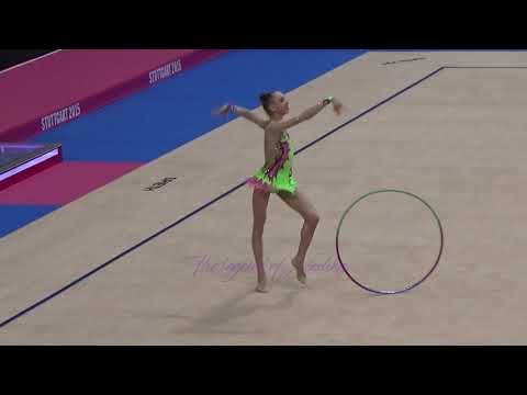 Migle VARNAITE (LTU) hoop - 2015 Stuttgart worlds Qualifs