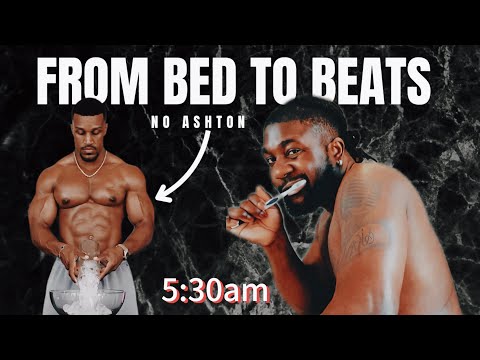 From Bed To Beats NO ASHTON Morning Routine #musicproducer #AshtonHall #morningroutine