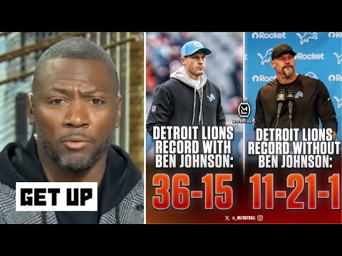 GET UP | Lions regret losing Ben Johnson 😬 - RC: Detroit should fire Dan Campbell AFTER ELIMINATION