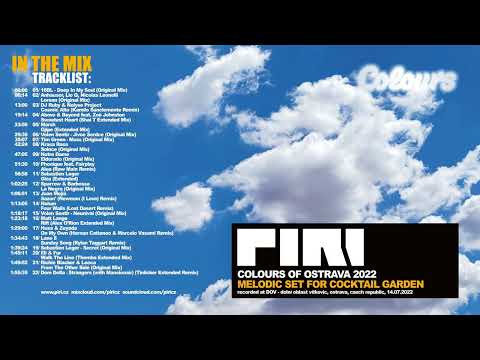 DJ PIRI (CZ) IN THE MIX - COLOURS OF OSTRAVA 2022 (Melodic Set For Cocktail Garden)
