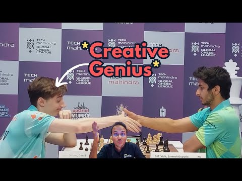 Ultra creative Daniil Dubov beats ultra solid Vidit Gujrathi in just 23 moves