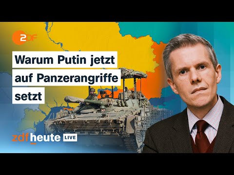 Ukraine: Putin changes tactics - Trump plans new meeting | Military economist Keupp live on ZDFheute