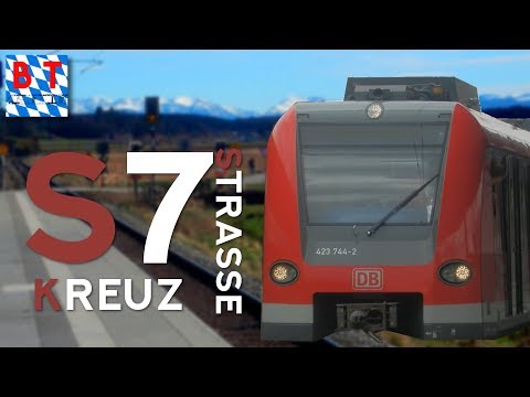 Bavaritrains: Bahnstrecke München - Kreuzstraße | Dokumentation