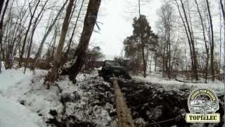 preview picture of video 'Topielec Offroad - Zmotka Zimą'