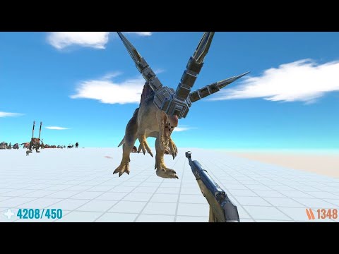 How Long Can i Survive VS All Cyborg Units. Animal Revolt Battle Simulator