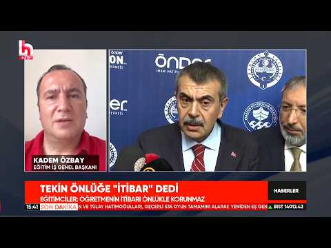 Eğitim-İş Genel Başkanı Kadem Özbay - Öğretmene Kıyafet Yasakları Geldi - Halk TV | EĞİTİM İŞ