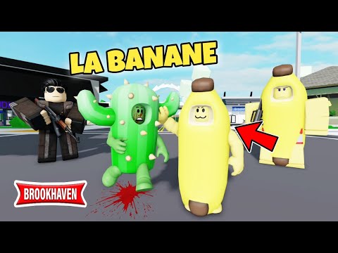 CACTUS AND THE RETURN OF THE BANANA (HELP!) BROOKHAVEN RP - ROBLOX