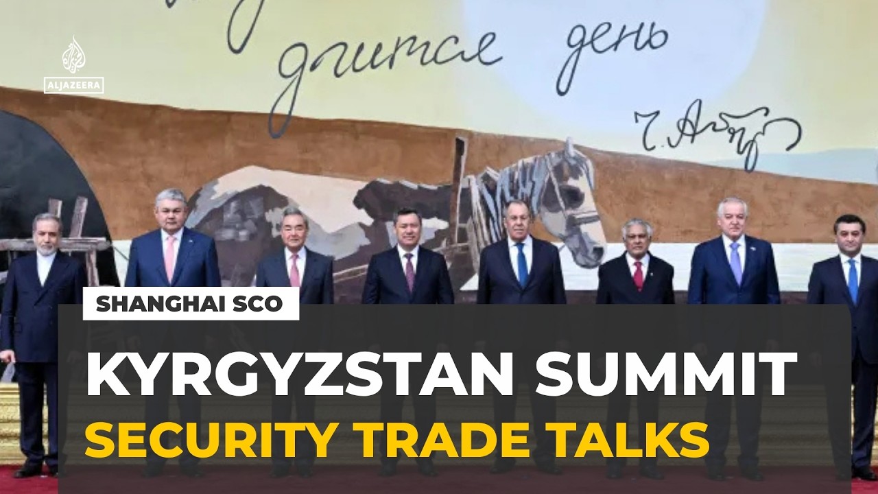 Shanghai Cooperation Organisation leaders meet in Kyrgyzstan for security and trade talks