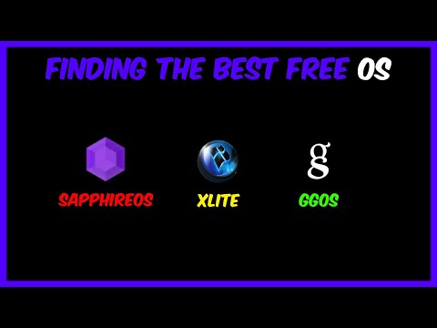 Finding The Best Free OS