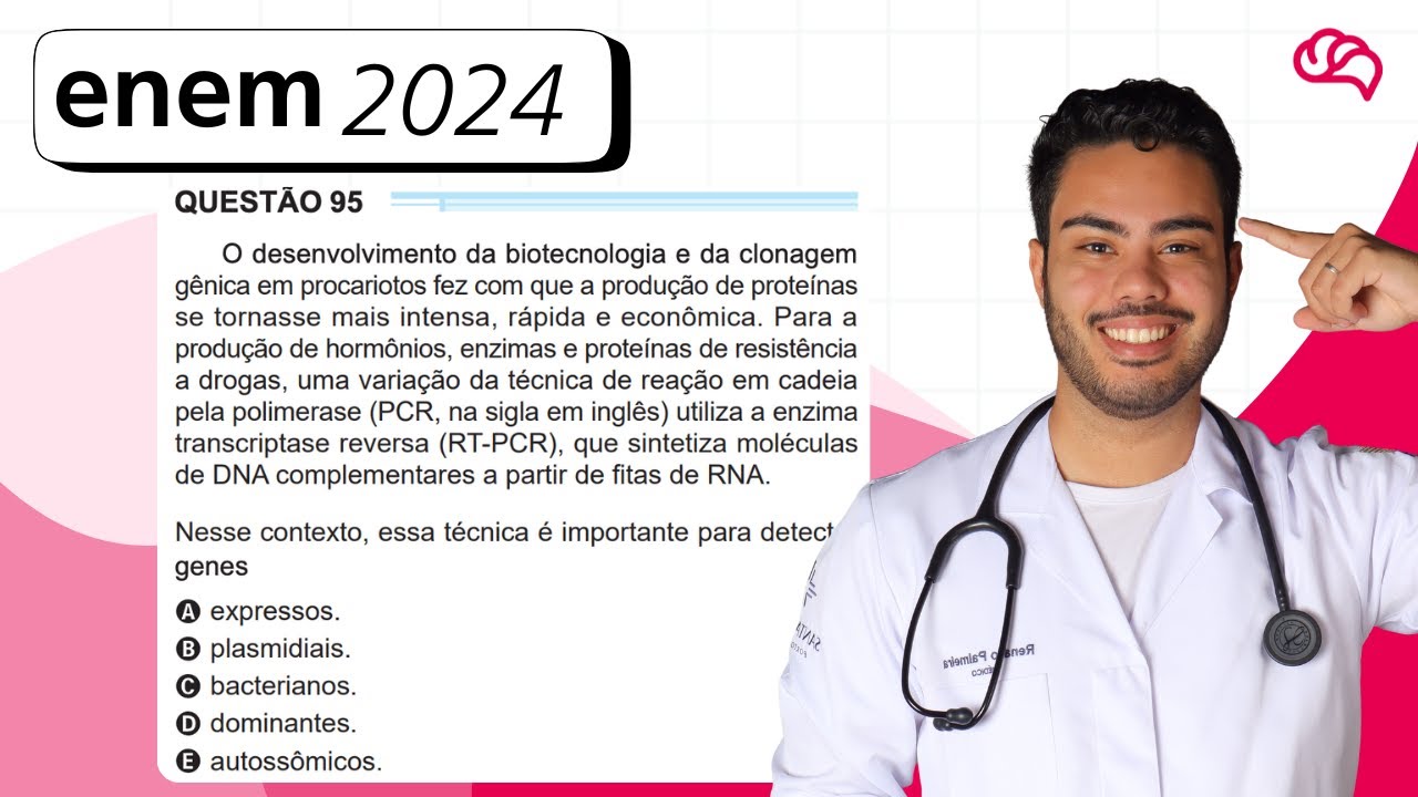 Resolução em Vídeo — Questão 95 ENEM 2024