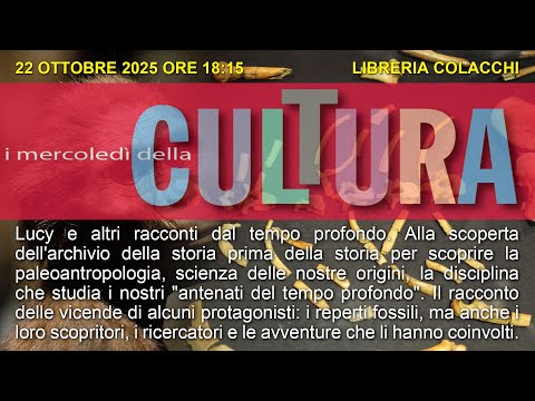 La paleoantropologia con Giorgio Manzi - 22/10/2025