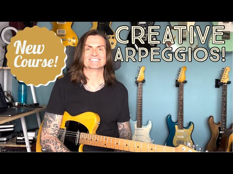 Creative Arpeggios For Lead Guitar - New Course!