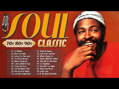 Marvin Gaye, Whitney Houston, Stevie Wonder, Barry White,Aretha Franklin - 70's 80's R&B Soul Groove