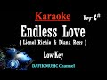 Endless Love (Karaoke) Lionel Richie & Diana Ross/ Low Key G#