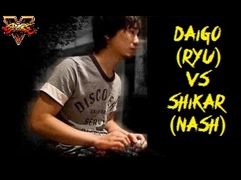 Street Fighter V DAIGO UMEHARA (RYU) VS ShikaR (NASH) RANKED MATCH - VER 1.01