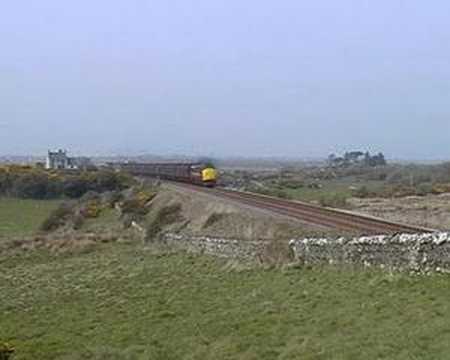 class 37 37405 6F18 Holyhead-Warrington 21.4.07