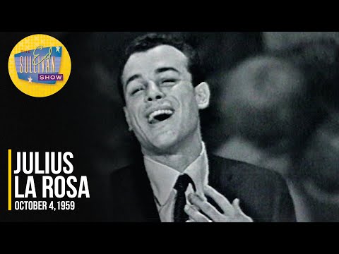 Julius La Rosa "The Way You Look Tonight" on The Ed Sullivan Show