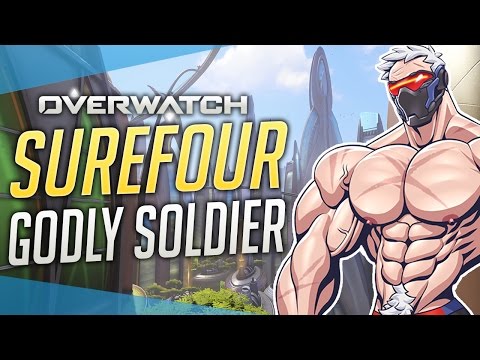 WHEN SUREFOUR PLAYS GODLY SOLDIER:76 GAME OVERWATCH