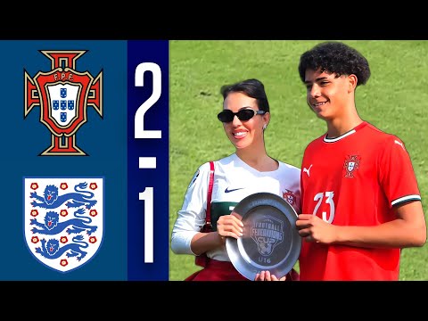 Cristiano Ronaldo Jr. & Portugal U16 vs England U16 | All Goals & Highlights 2025
