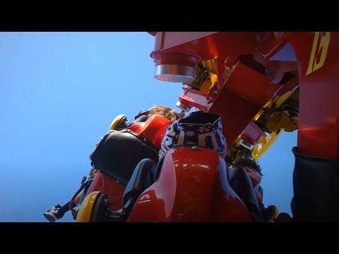 Back row point of view footage of Flash: Vertical Velocity