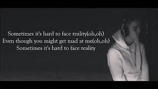 Justin Bieber - Hard To Face Reality (Lyrics Video)