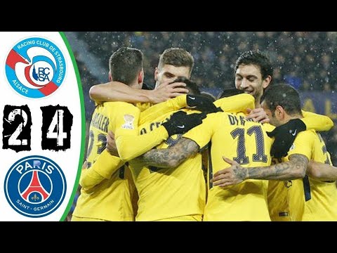 PSG VS STRASBOURG 4-2 ◆ ALL GOALS AND EXTENDED HIGHLIGHTS ◆ 13/12/17 ◆ HD ◆