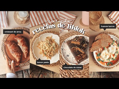 QUÉ COMO EN UN DIA CON RECETAS VIRALES (GF) l Chocolate de Dubai, Croissant de arroz, Huevos turcos