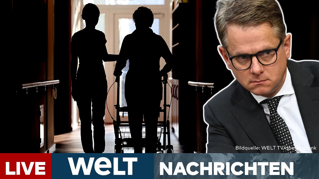 DECKEL DRAUF? Koalitionsstreit um Pflegereform ‒ Linnemann zunehmend genervt von SPD | LIVESTREAM