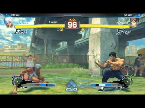 [EVO 2014 USFIV Top 32] HORI Sako (Elena, Evil Ryu) vs RZR Gackt (Fei Long)