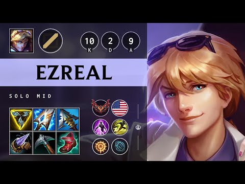Ezreal Mid vs Yone - NA Grandmaster Patch 25.15