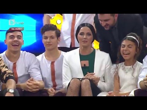 "България търси талант" Димо Лесев целува Мария Силвестър