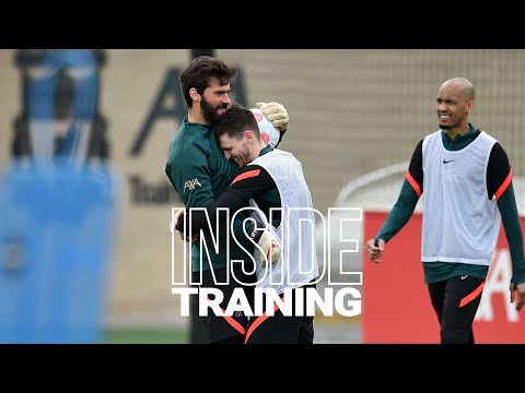 INSIDE TRAINING: 36 GOALS AND GREAT SAVES AHEAD OF THE DERBY