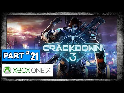 Crackdown 3 Playthrough Part 21 - City Lockdown and Dumping Ground Propaganda Tower