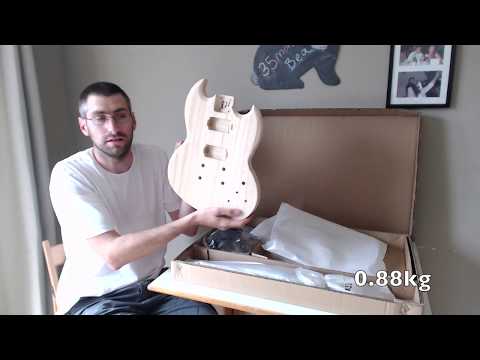 DIY Kit Guitar Build -  Part 1