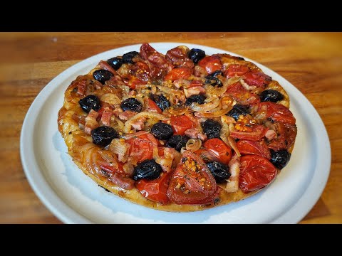 TARTE À LA TOMATE FAÇON TATIN