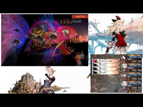 Bravely Default Auto Battle - Ba'al iv; Goldie