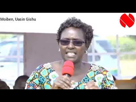 Moiben MP Phylis  Bartoo criticizes a ruling awarding a contractor KSh 1 billion in compensation