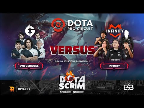Evil Geniuses vs Infinity - DPC SA 2023 Tour 2: Division I - Game Highlights - BO3