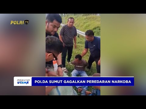 POLDA SUMUT GAGALKAN PEREDARAN 30 KG SABU