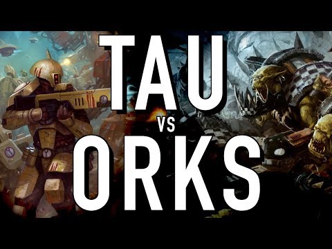 40 Facts and Lore on the Tau VS Orks Warhammer 40K