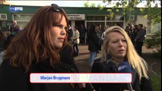 preview picture of video '300 mensen in stille tocht Steenwijk ter nagedachtenis omgebrachte vrouw'
