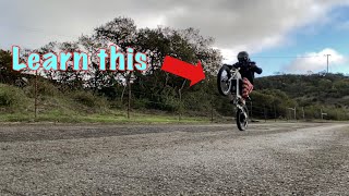 Wheeling my enduro bike( beginners guide)