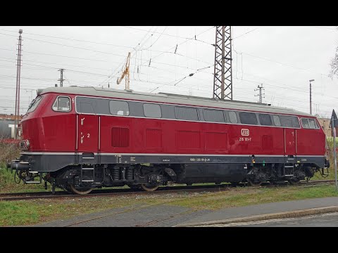 Eleganz in Purpurrot: Baureihe 215 / 225 101-5 betriebsfähig & super gepflegt. Ein echtes Topmodel!