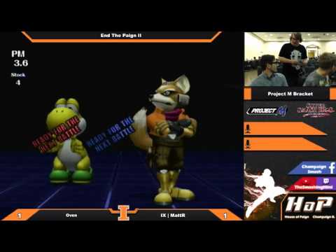 [End The Paign II] TSI | Oven (Yoshi, Charizard) vs. IX | Matt R (Fox) PM Singles