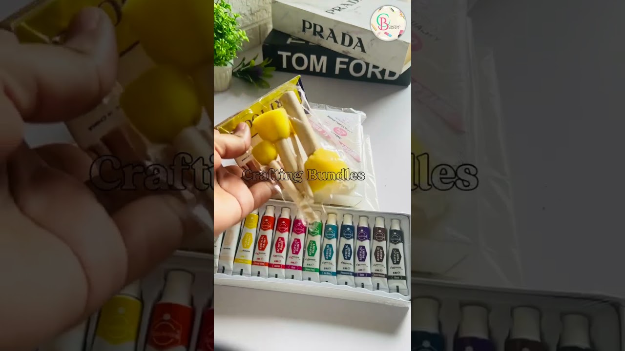 #acrylicstarter #painting #craftingbundles #kids #painting #essentials