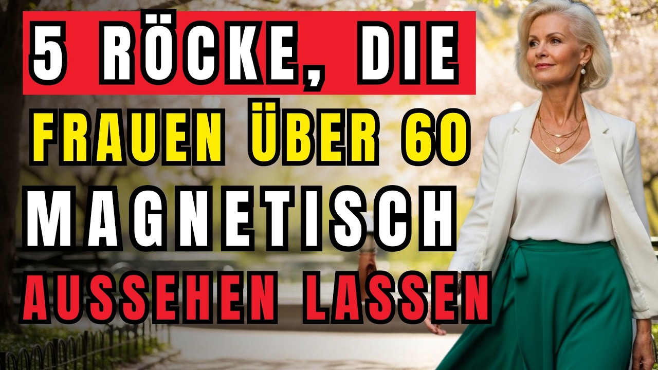 Skirts that draw men's attention to older women