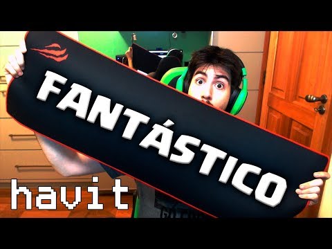 MOUSEPAD MONSTRO! UNBOXING HAVIT HV-MP830 E HV-MP860!