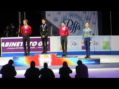 U.S. Figure Skating Championships 2018 Men's Medal Ceremony
