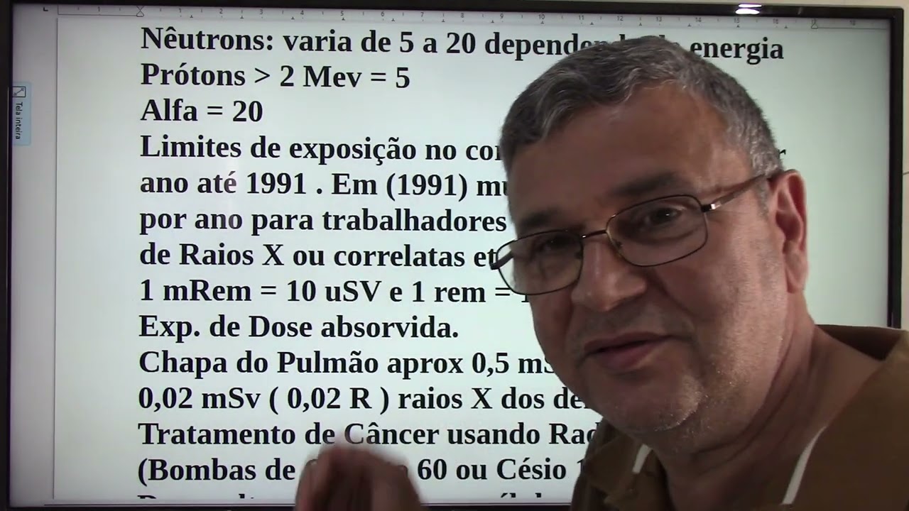 Unidades de Radiação Ionizantes.